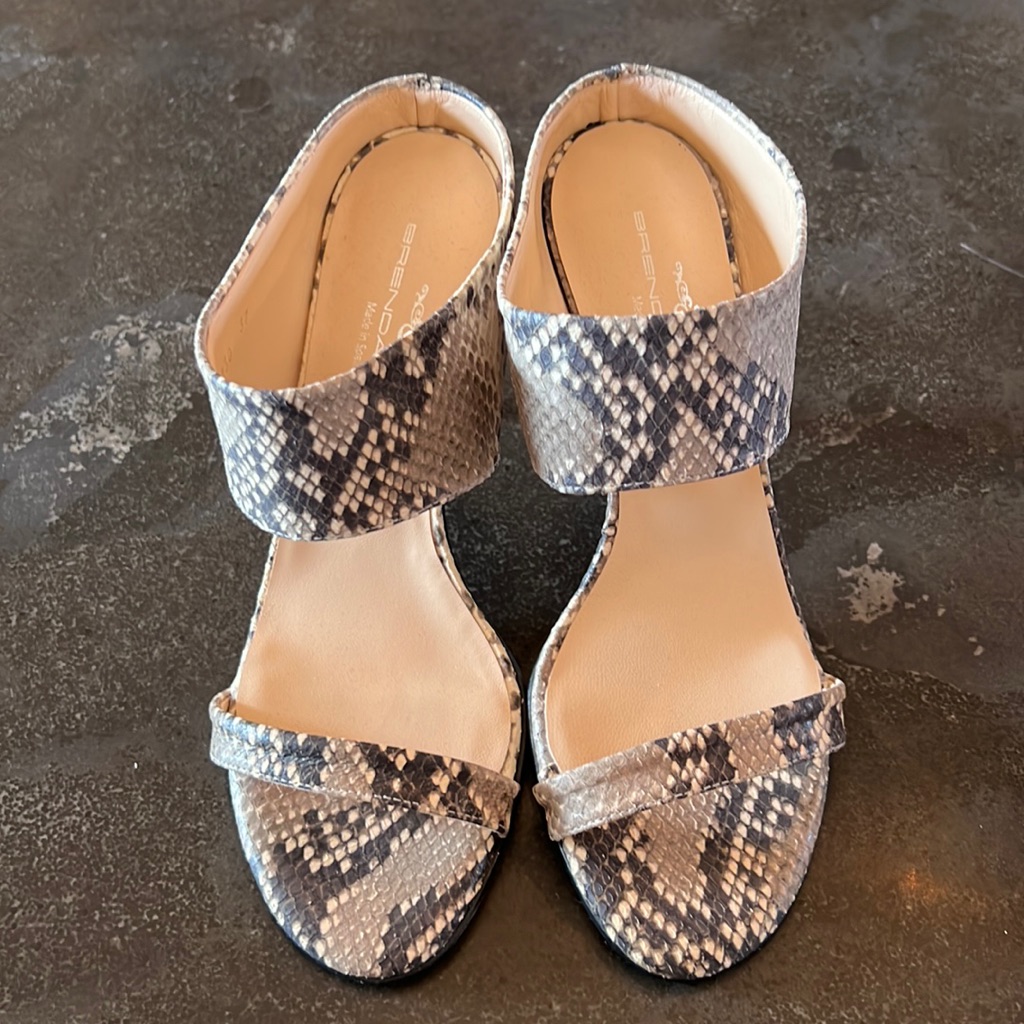 Brenda Zaro Leather Heel